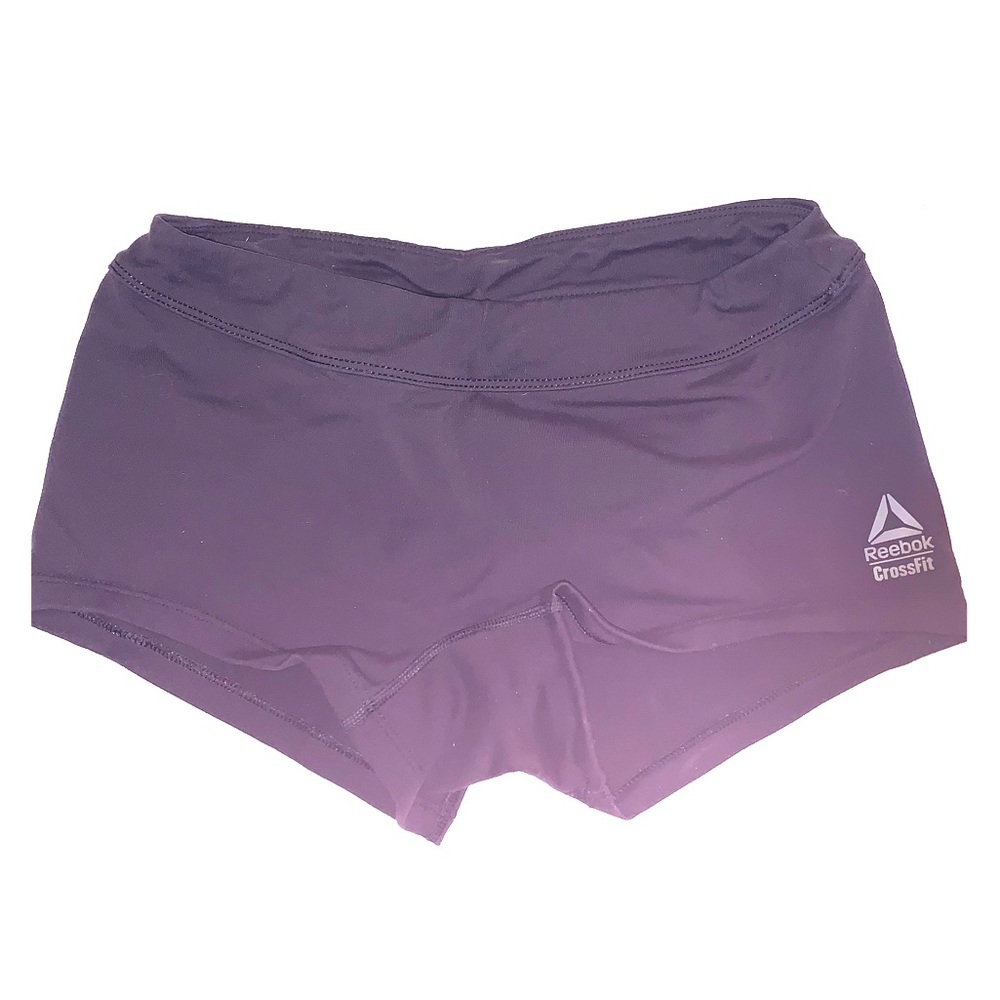 Black Reebok workout shorts